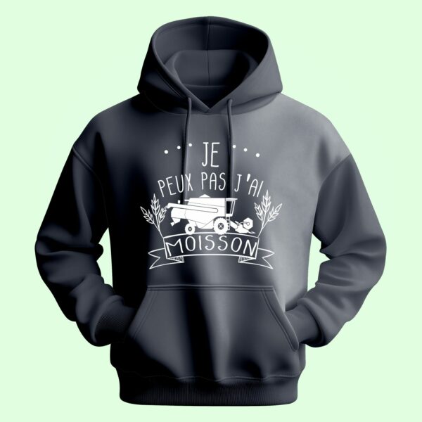 Sweat Homme "je Peux Pas J'ai Moisson" – Image 6