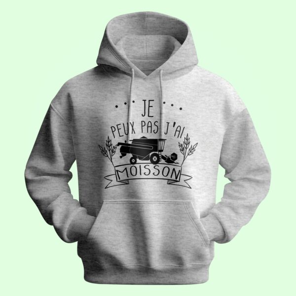Sweat Homme "je Peux Pas J'ai Moisson" – Image 2
