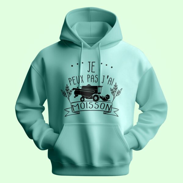 Sweat Homme "je Peux Pas J'ai Moisson" – Image 3