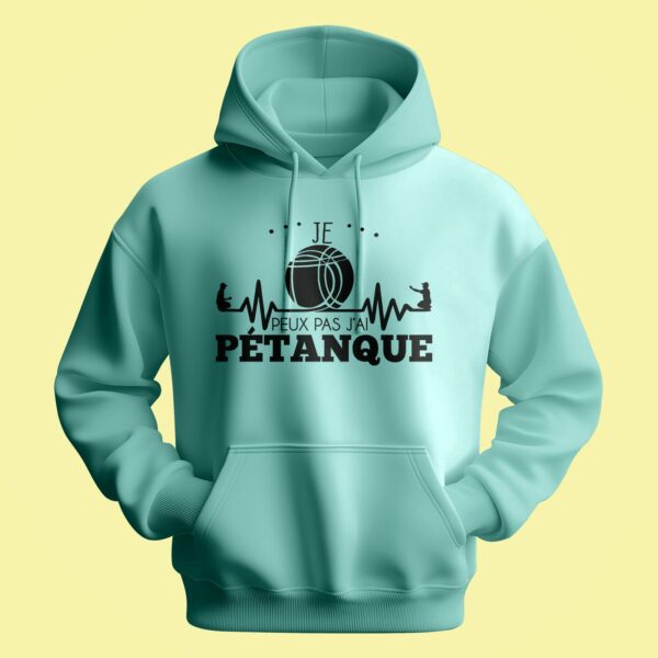 Sweat Homme "Je Peux Pas J'ai Pétanque" – Image 2