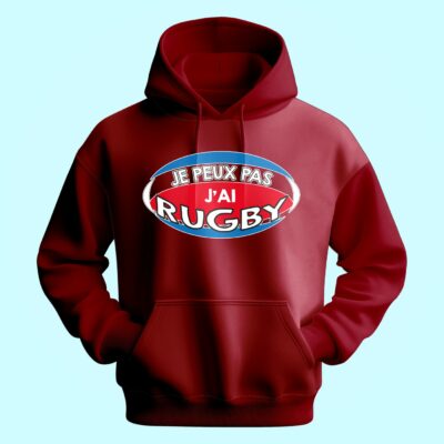 Sweat Homme "je Peux Pas J'ai Rugby" – Image 4