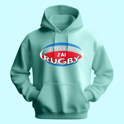 Sweat Homme "je Peux Pas J'ai Rugby" – Image 3