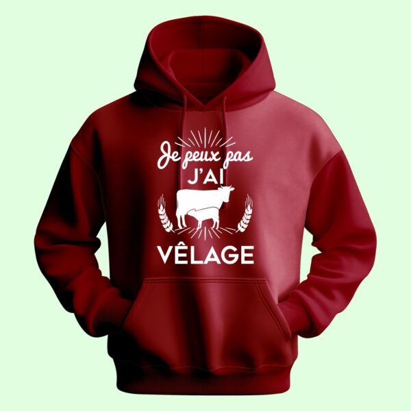 Sweat Homme "je Peux Pas J'ai Vêlage" – Image 4