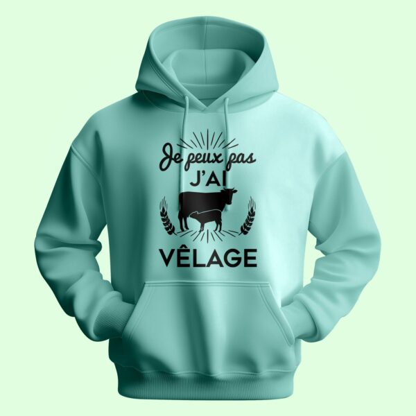 Sweat Homme "je Peux Pas J'ai Vêlage" – Image 2