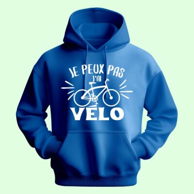 Sweat Homme "je Peux Pas J'ai Vélo" – Image 4