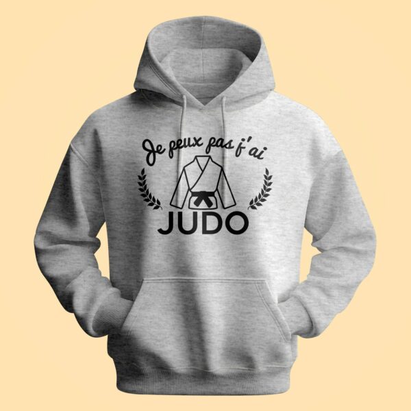 Sweat Homme "Je Peux Pas J'ai Judo" – Image 2