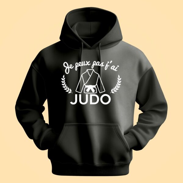 Sweat Homme "Je Peux Pas J'ai Judo"