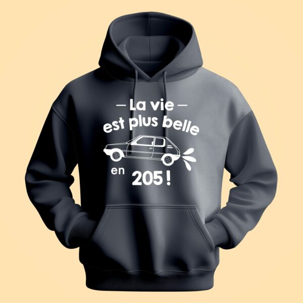 Sweat Homme "La Vie Est Plus Belle En 205" – Image 5