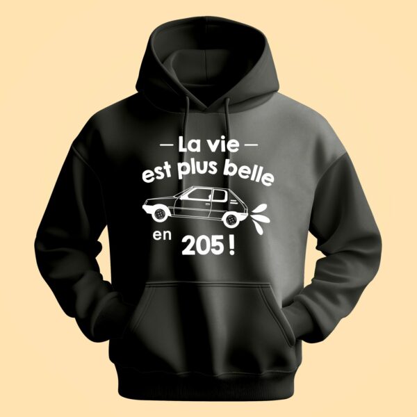 Sweat Homme "La Vie Est Plus Belle En 205" – Image 6