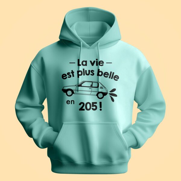 Sweat Homme "La Vie Est Plus Belle En 205" – Image 2