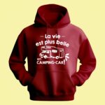 Sweat Homme "La Vie Est Plus Belle En Camping Car" 14 sweat homme la vie est plus belle en camping car bordeaux