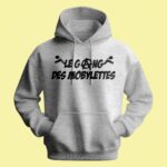 Sweat Homme "le Gang Des Mobylettes" 14 sweat homme le gang des mobylettes gris chine