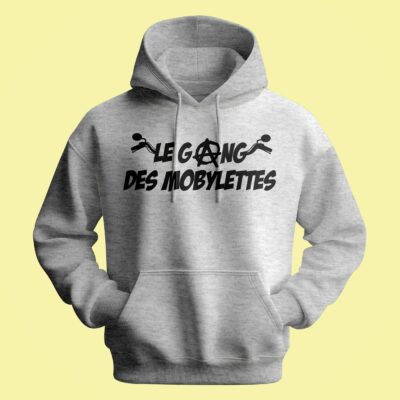 Sweat Homme "le Gang Des Mobylettes"