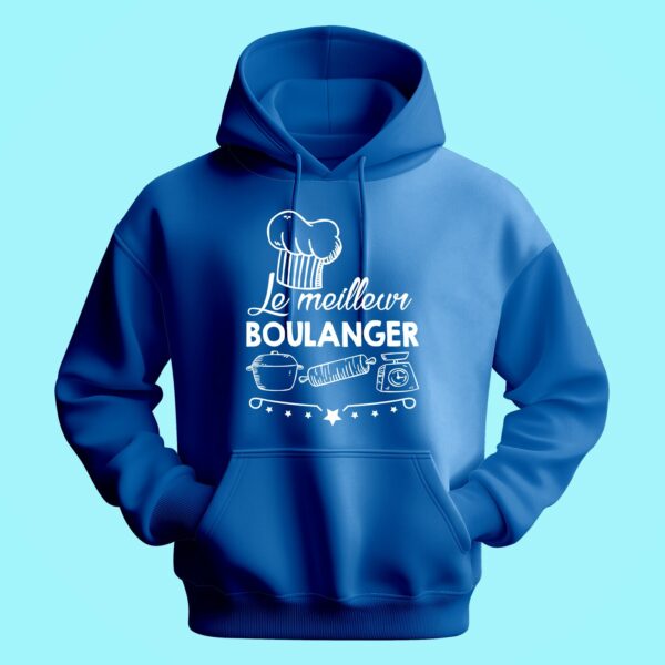 Sweat Homme "le Meilleur Boulanger" – Image 4