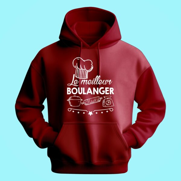 Sweat Homme "le Meilleur Boulanger" – Image 5