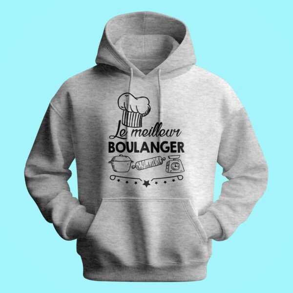 Sweat Homme "le Meilleur Boulanger" – Image 2