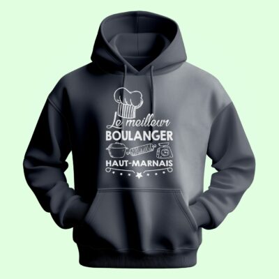 Sweat Homme "le Meilleur Boulanger Haut-marnais"