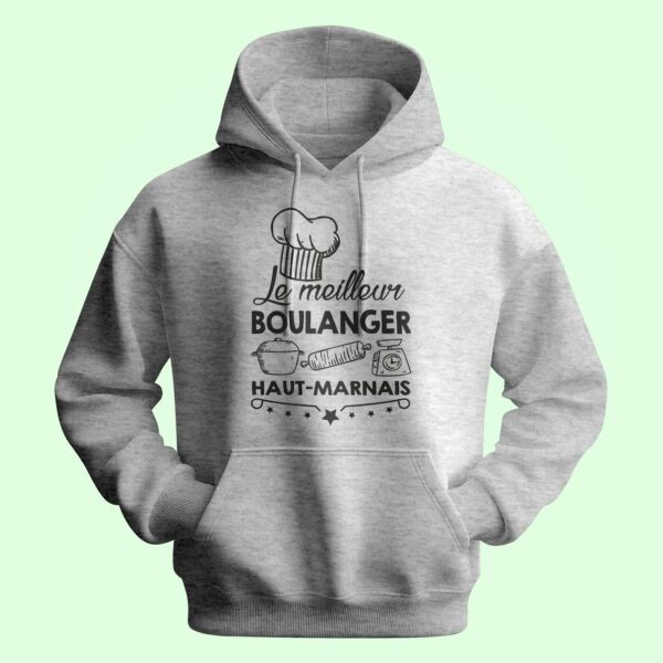 Sweat Homme "le Meilleur Boulanger Haut-marnais" – Image 2