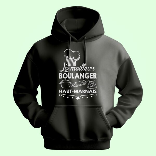Sweat Homme "le Meilleur Boulanger Haut-marnais" – Image 6
