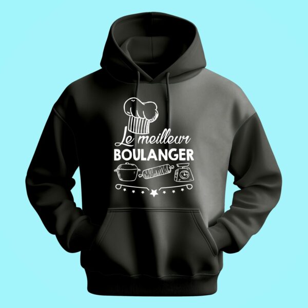 Sweat Homme "le Meilleur Boulanger"