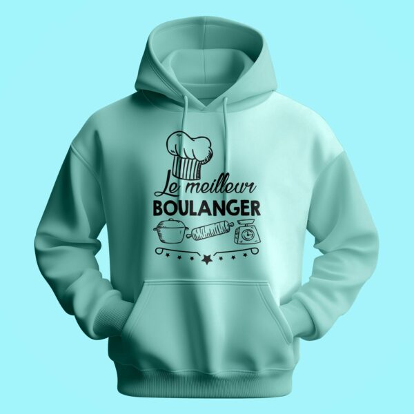 Sweat Homme "le Meilleur Boulanger" – Image 3