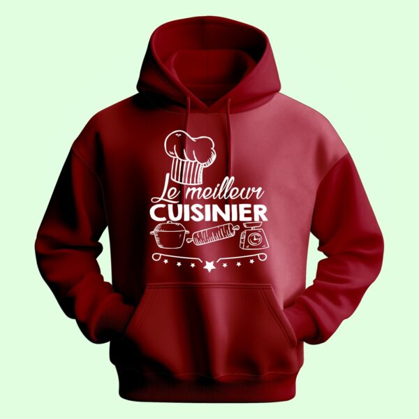Sweat Homme "le Meilleur Cuisinier" – Image 4