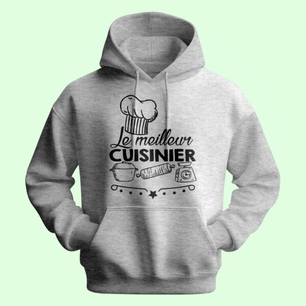 Sweat Homme "le Meilleur Cuisinier" – Image 2
