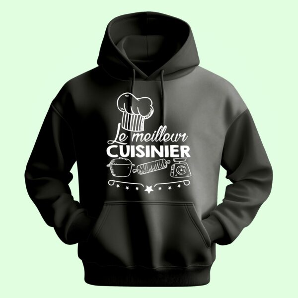 Sweat Homme "le Meilleur Cuisinier" – Image 6