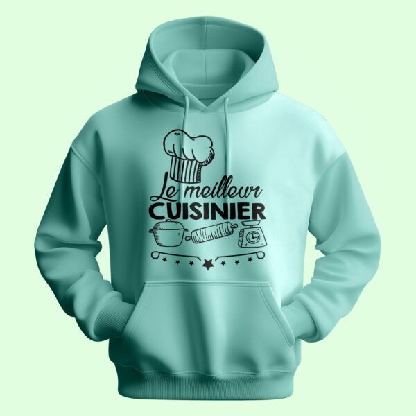 Sweat Homme "le Meilleur Cuisinier" – Image 3