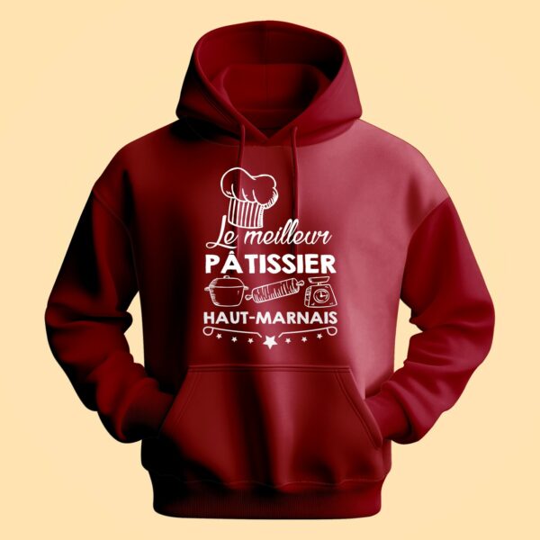 Sweat Homme "le Meilleur Pâtissier Haut-marnais"
