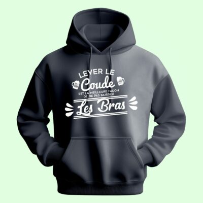 Sweat Homme "lever Le Coude"