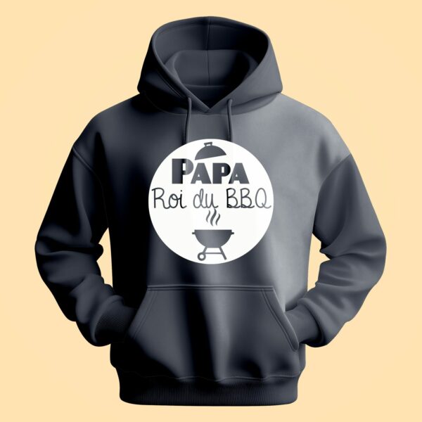 Sweat Homme "Papa Roi du BBQ" – Image 5