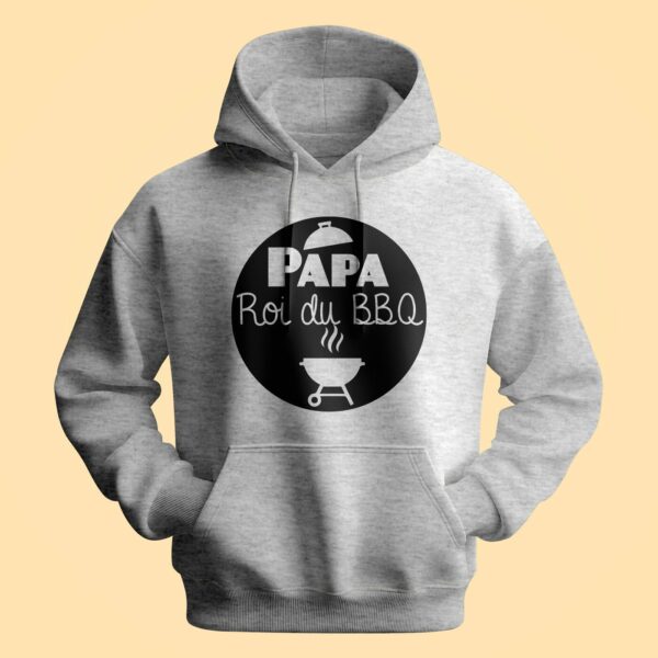 Sweat Homme "Papa Roi du BBQ" – Image 2