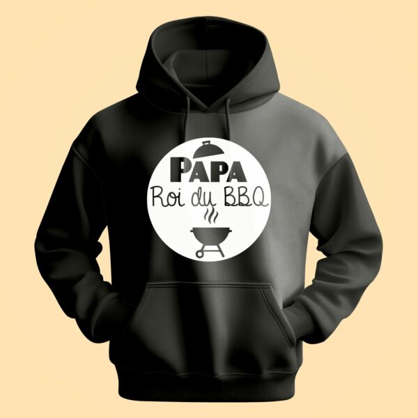 Sweat Homme "Papa Roi du BBQ" – Image 6