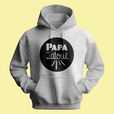 Sweat Homme "Papa Tatoué" – Image 2