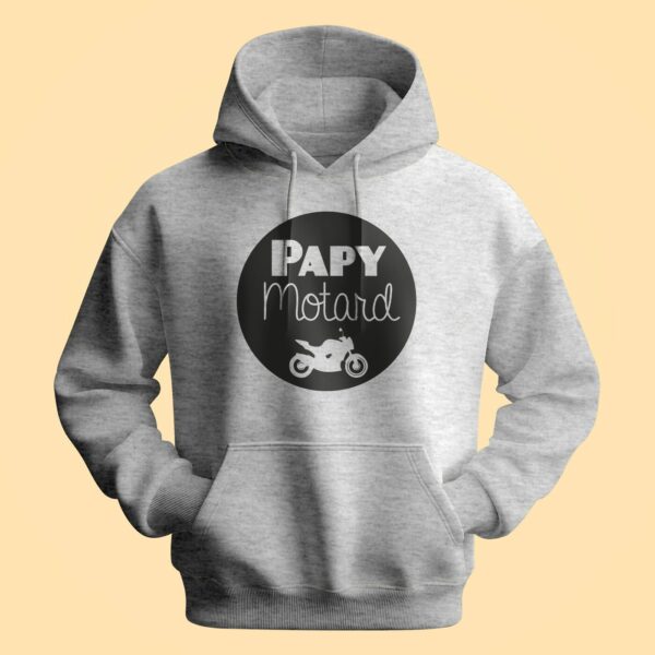 Sweat Homme "papy Motard" – Image 2