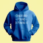 sweat homme sauciflard pinard peinard bleu roi