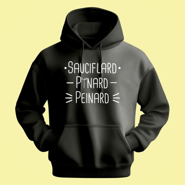 Sweat Homme "sauciflard Pinard Peinard" – Image 6