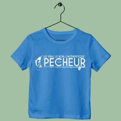 T-Shirt Enfant "l'authentique Pêcheur"