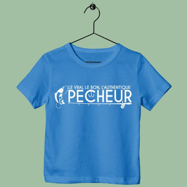 T-Shirt Enfant "l'authentique Pêcheur"