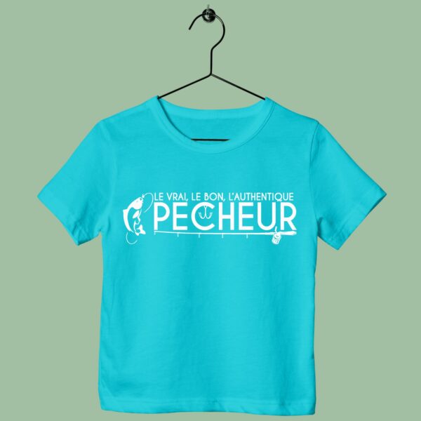 T-Shirt Enfant "l'authentique Pêcheur" – Image 4