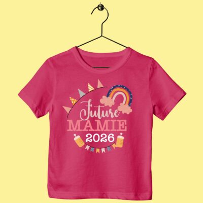 T-Shirt Enfant "future Mamie 2026"