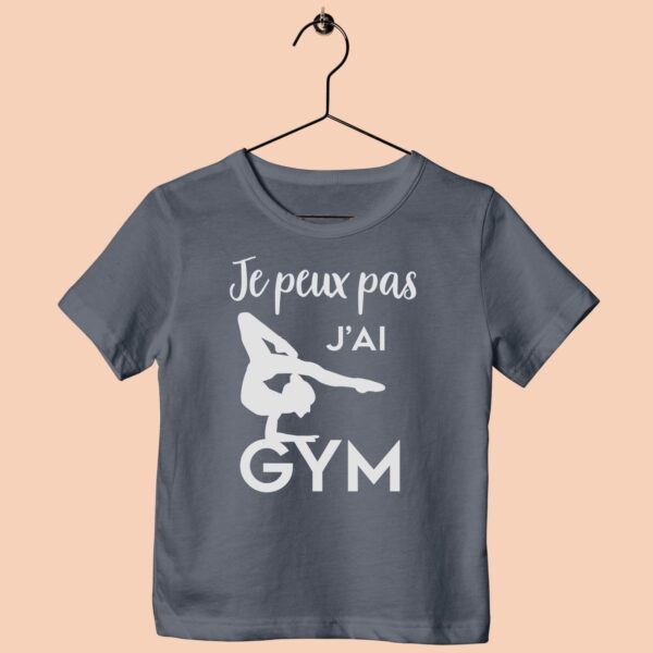 T-Shirt Enfant "je Peux Pas J'ai Gym"(sol) – Image 6