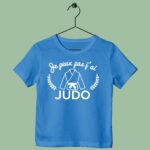 T-Shirt Enfant "je Peux Pas J'ai Judo" 14 t shirt enfant je peux pas jai judo bleu roi