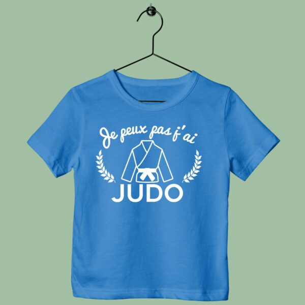 T-Shirt Enfant "je Peux Pas J'ai Judo"