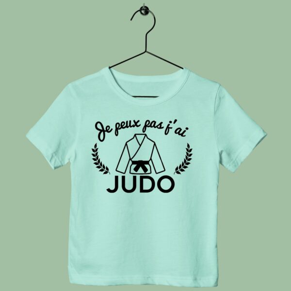 T-Shirt Enfant "je Peux Pas J'ai Judo" – Image 3