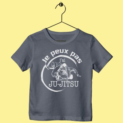 T-Shirt Enfant "je Peux Pas J'ai Jujitsu"