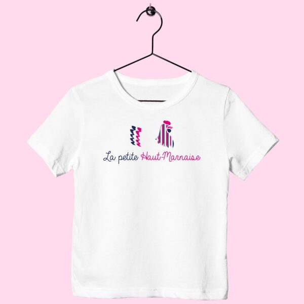 T-Shirt Enfant "La Petite Haut-Marnaise" Poule – Image 2