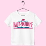 T-Shirt Enfant "la P'tiote Haut-Marnaise V2" 13 t shirt enfant la ptiote haut marnaise blanc