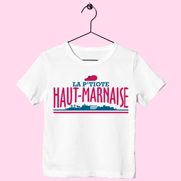 T-Shirt Enfant "la P'tiote Haut-Marnaise V2"